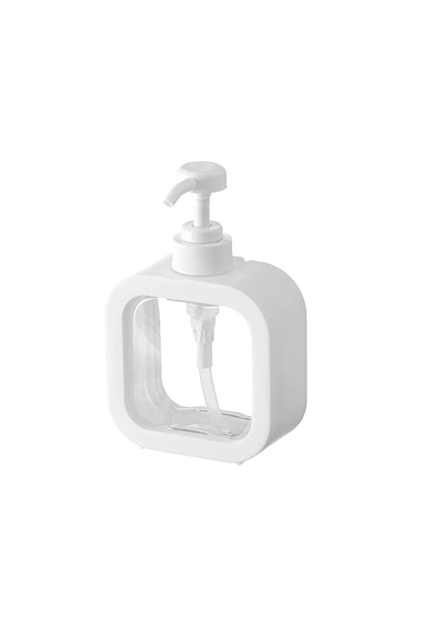 White 500ml 1pcs Large Capacity Soap Dispenser 300/500ml Travel Soap Dispenser Laundry Detergent Dis