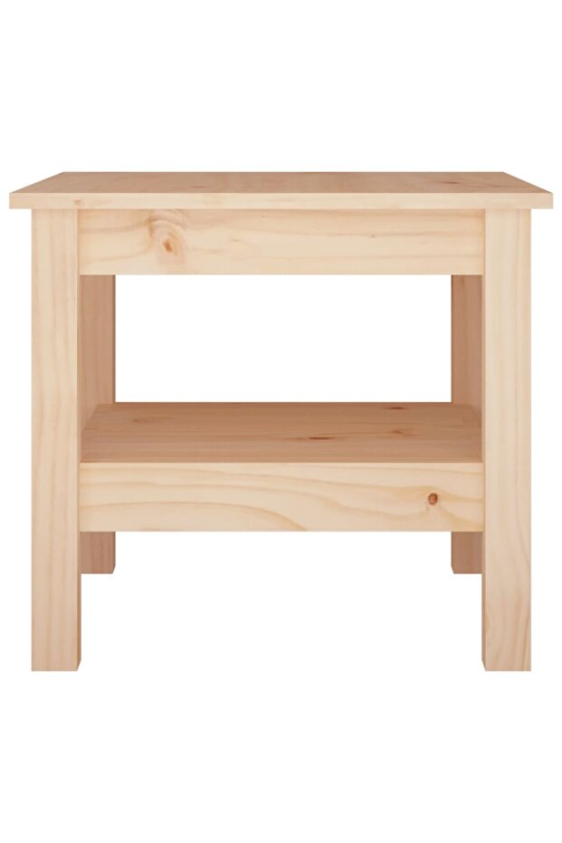 Coffee table, 45x45x40 cm, solid pine wood - 3
