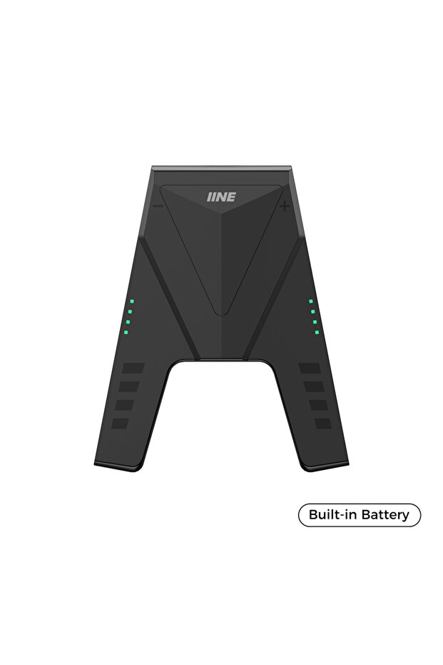 مقبض شحن مدمج بالبطارية من IINE بتصميم مريح لجهاز Switch 2/NS2/Switch2، للعب والشحن، مع مؤشر L