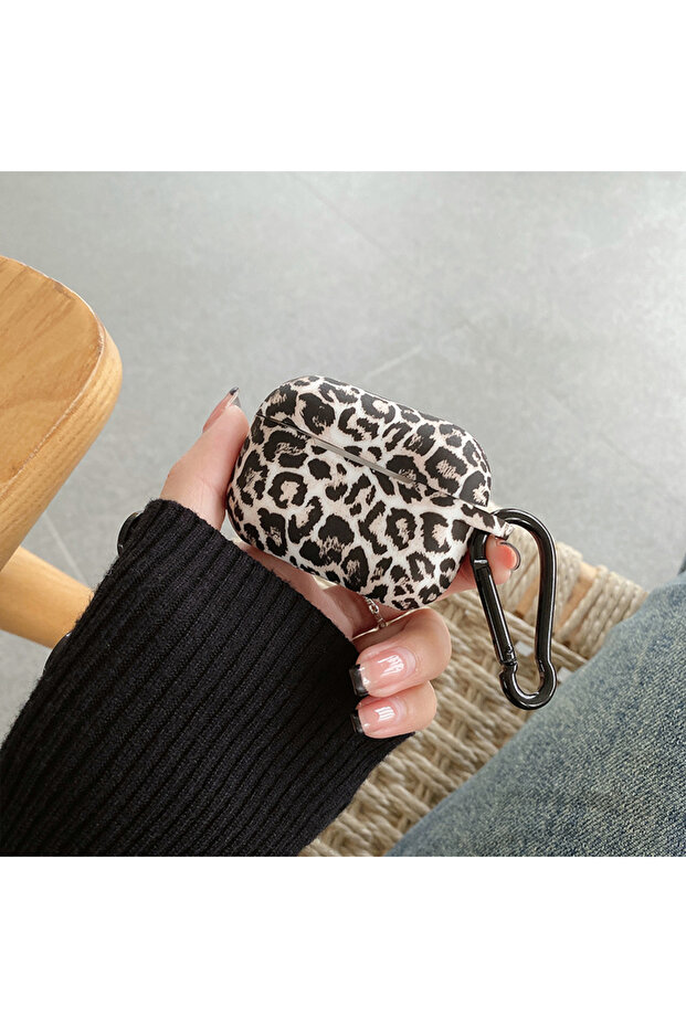 For Airpods 2 1 01 Luxury Leopard Print Case For AirPods 4 3 2 1 Pro2 Cover Shockproof Protective Ca