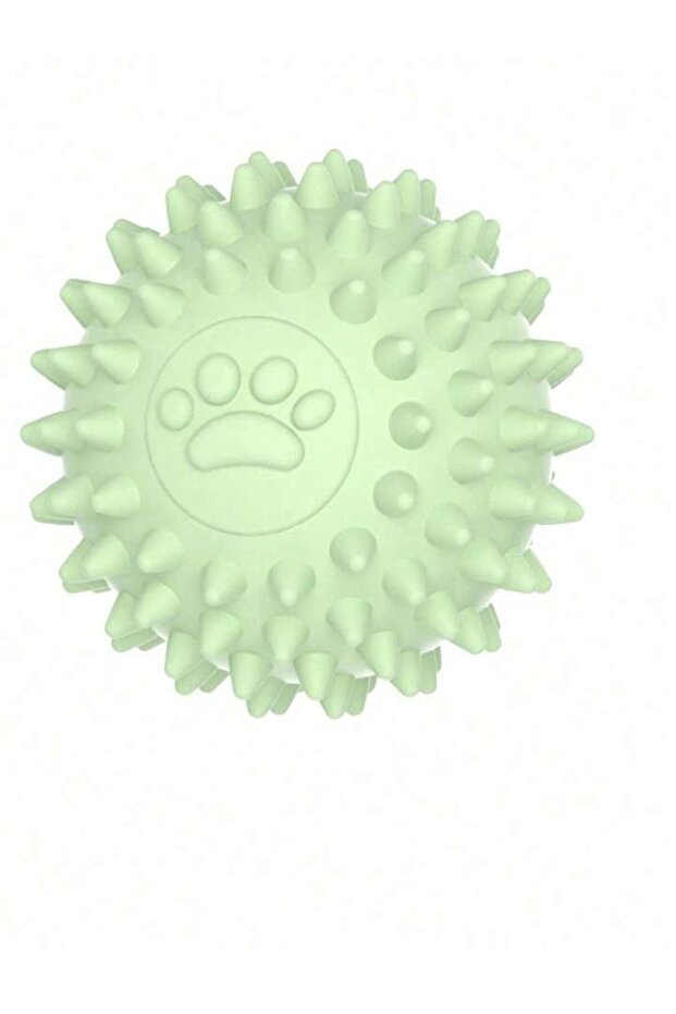 green Dog Chewing Toy Interactive Ball for Small Large Dog Cat Pet Tooth Cleaning Indestructible...