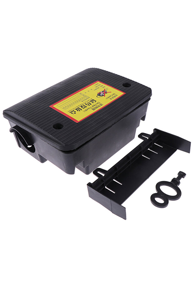 Rat Mice Mouse Rodent Poison Boxes Pest Control Bait Station Box Trap Key Home