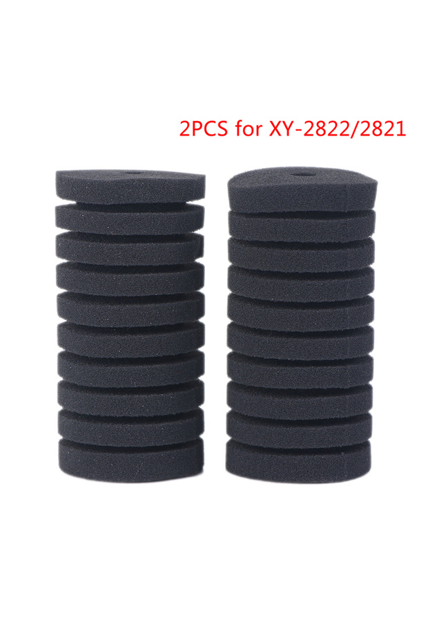 2pcs 2Pcs Aquarium Filter Sponge For XY-2822/2821 Filter Fish Tank Air Pump Filter