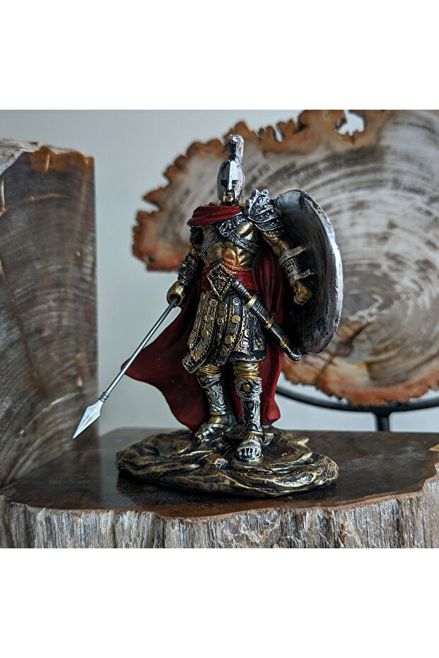 New Retro Spartan Character Craft Figurine Light Luxury Ornaments Home Bedroom Decor Accessories ...