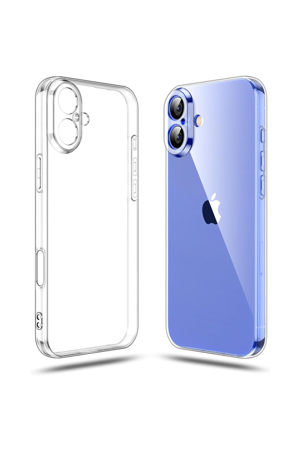 جراب TPU شفاف ناعم لهاتف iPhone 16، متوافق مع iPhone 16 Plus و15 Pro Max و14 و13 Mini و12 و11 SE (إصدارات 2022 و2020)