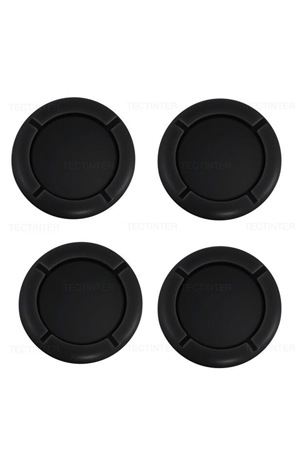 4Black Joystick Replacement Caps for Nintendo Switch/OLED/Lite Controller 3D Analog Thumbstick Grip