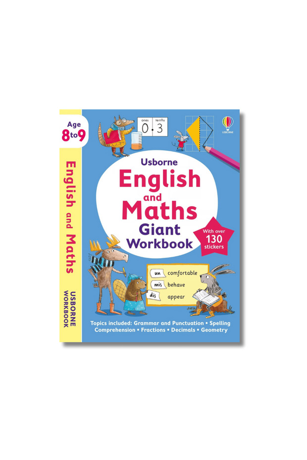 English and Maths Giant Workbook 8-9 - Workbook - 1
