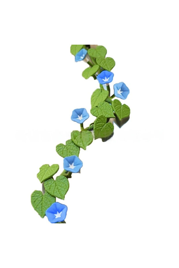 12leave6flower blue 3D Printed Morning Glory Refrigerator Magnets, Ivy Refrigerator Magnets Plant De