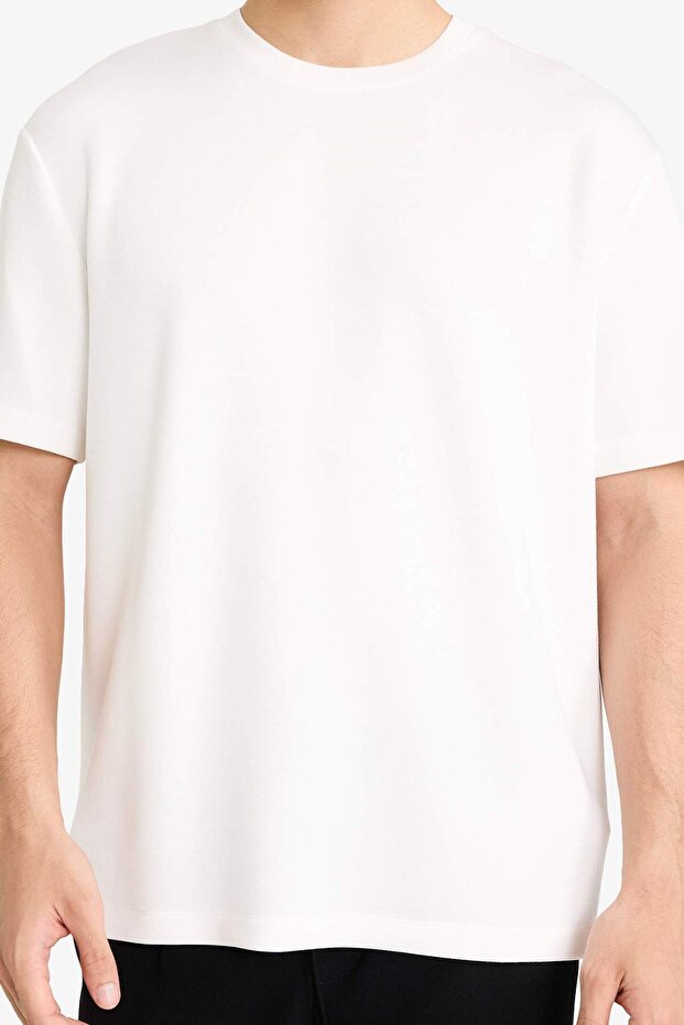 Regular Fit Basic Tişört F9859AX26SP - 4
