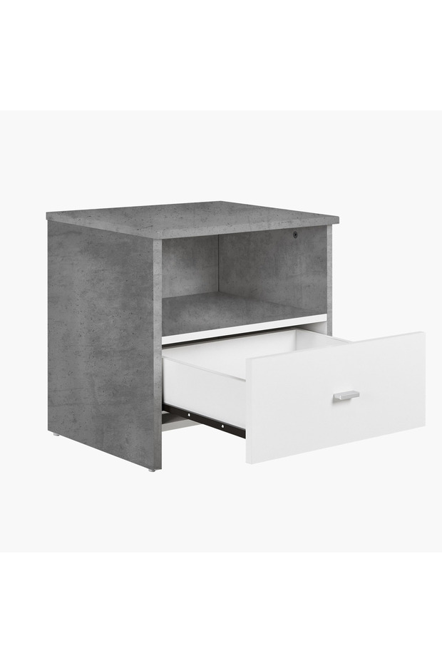 طاولة جانبية باتارا ذات درج واحد - 4