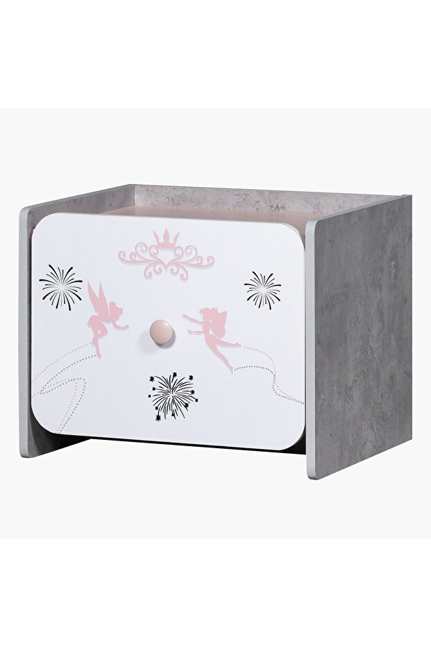 طاولة جانبية بيكسي ذات درج واحد - 3