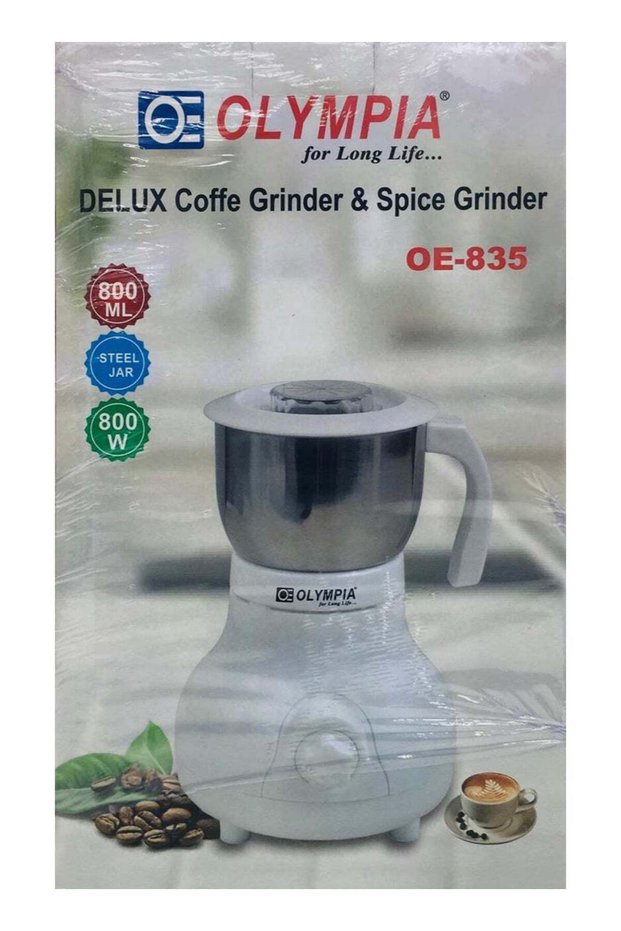 Delux Coffee Grinder OE-835 800W Electric Machine with 800ml Stainless Steel Jar F