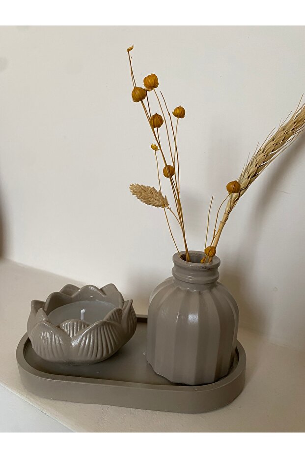 3 lü vizon boyalı vernikli - 3