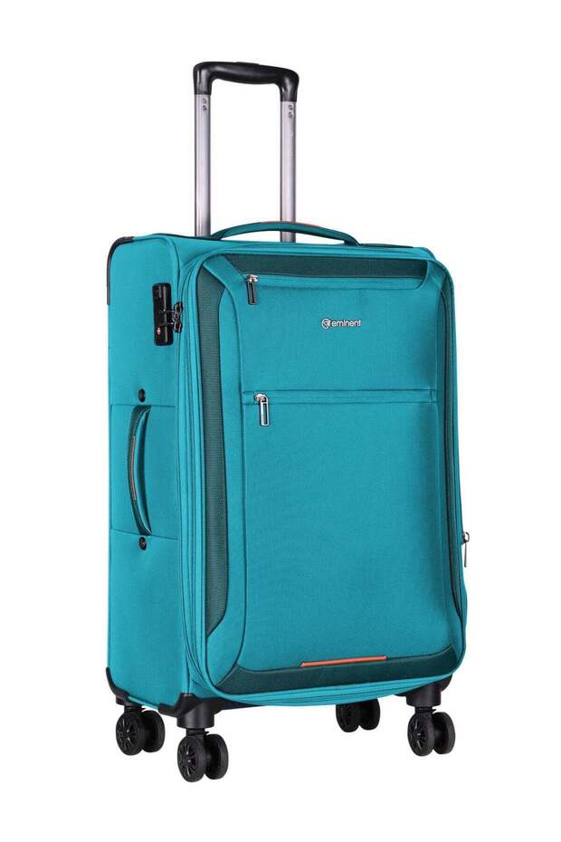Unisex Soft Travel Bag Large Luggage Trolley