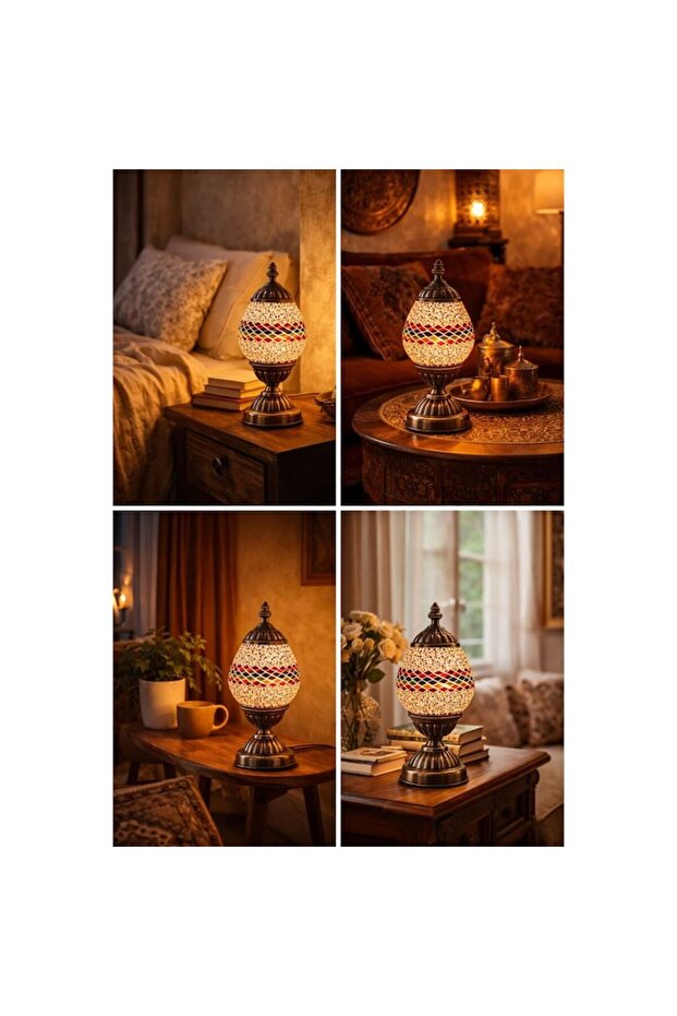 Lampă multicoloră mozaic - 2