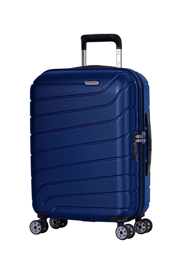 Voyager Hard side Travel Case Luggage Trolley Makrolon Lightweight with 4 Quiet Double Spinn