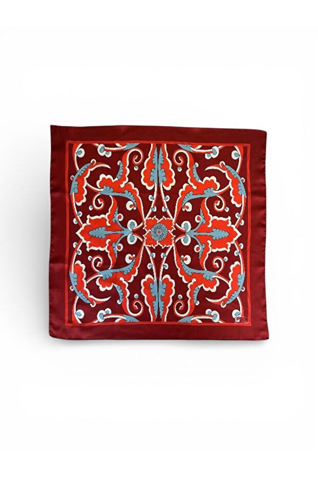 وشاح بنمط تشيني عرقي مقاس 65×65