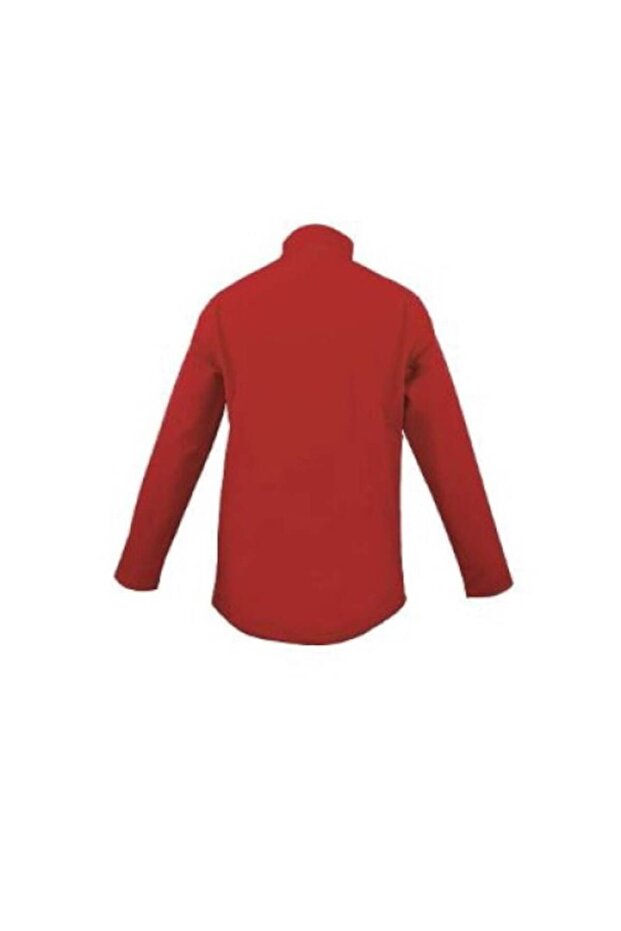 Men's Red Softshell Jacket - 2