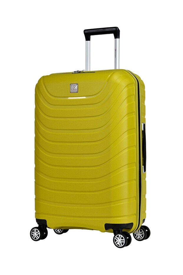 Knight Hard Case Travel Bag Luggage Trolley Polypropylene Lightweight Suitcase