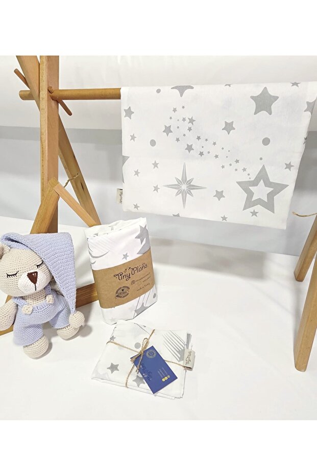 طقم غطاء وسادة مطاطي مفرد مقاس 110x190 سم - 4