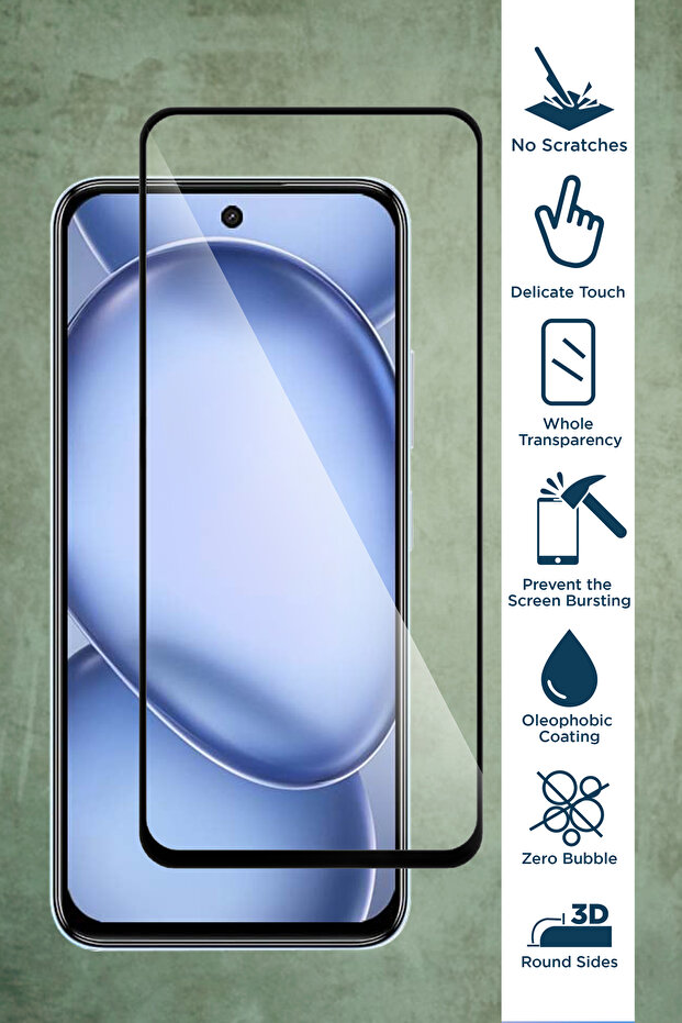 Itel A80 - Premium Glass Screen Protector - 3