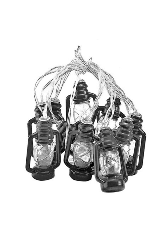 SOLAR CHARGED STRING LIGHT 6.5M IP64 WARM WHITE