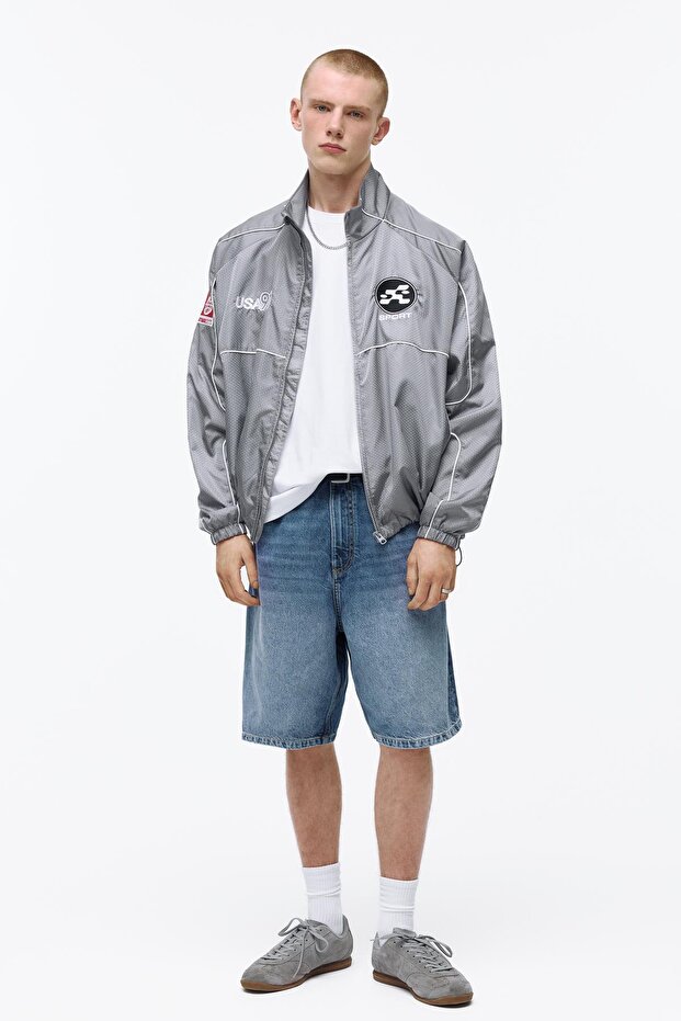 STWD kontrast dikişli ceket - 2