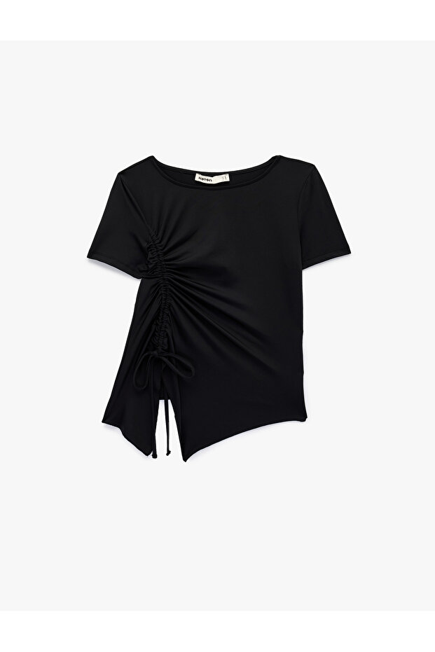 Women'S Black Short Sleeve T-Shirt