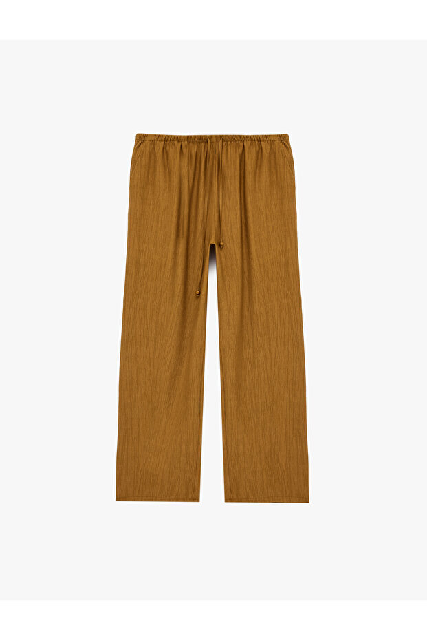 Women'S Brown Wide Leg Pants