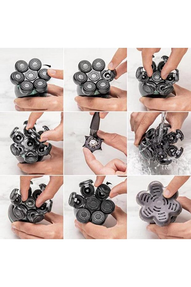 PrecisionCare Skull Shaver Black - 8