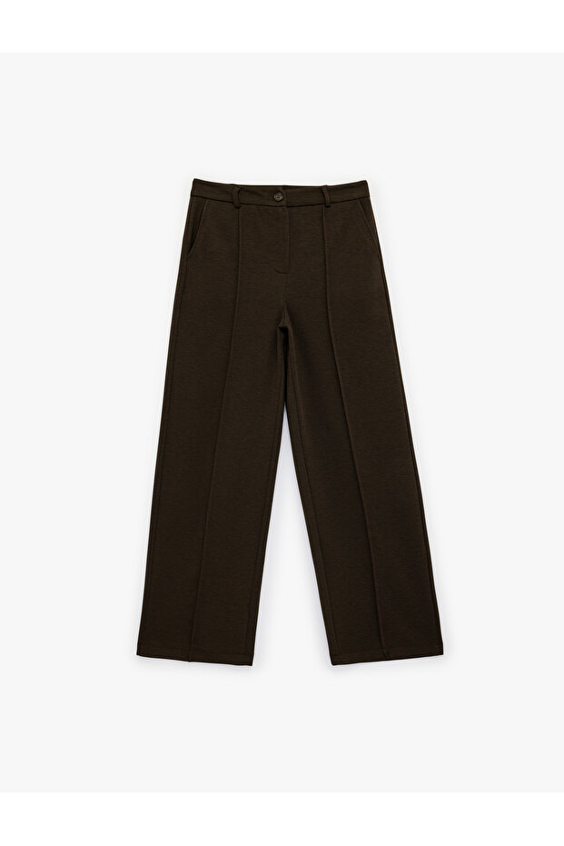 Women'S Brown Teenage Trousers