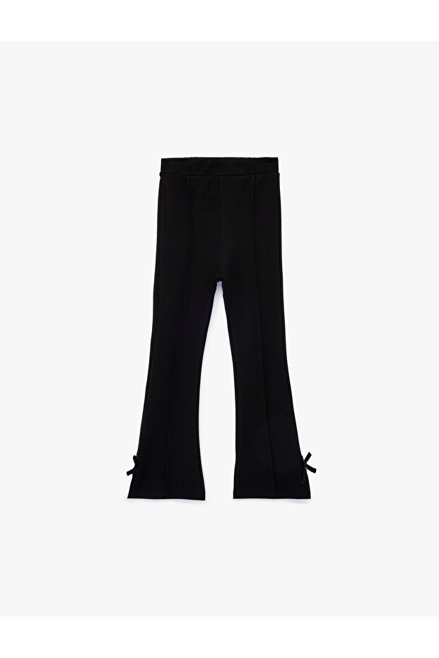 Baby Girl'S Black Flare Leggings