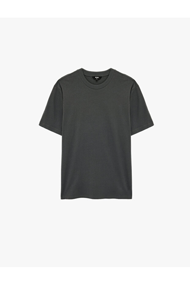 Men'S Anthracite Men'S Tshirt Ss Bsc