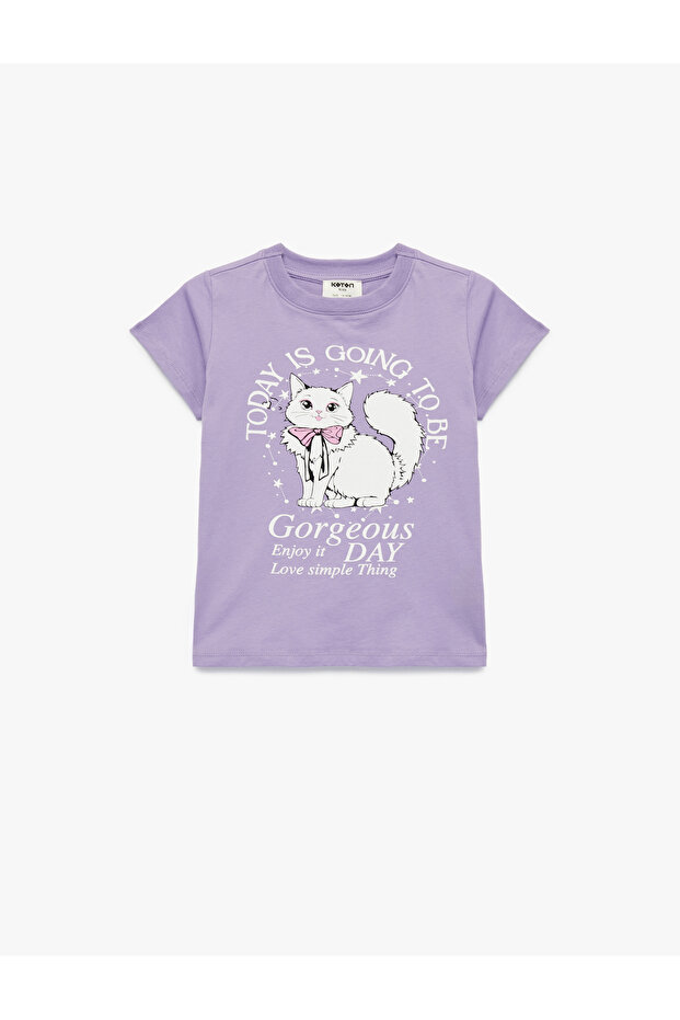 Girl'S Lila Crew Neck T-Shirt