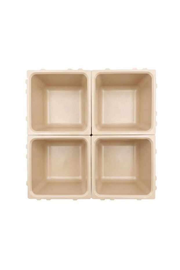 منظم أدراج أوردينا مكون من 4 قطع (مستطيل الشكل) - 1