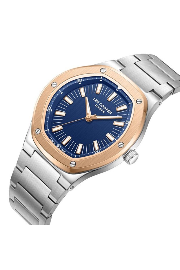Silver Steel Cord Men's Wristwatch Lc08145.590