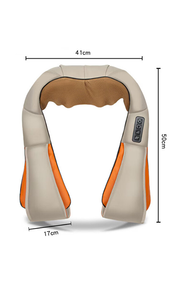 Cervical massager, rotation movement, heating function, 4 speed settings, 2 programs - 8