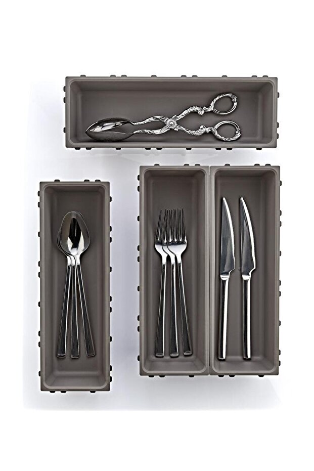 منظم أدراج أوردينا مكون من 4 قطع (مستطيل الشكل) - 2