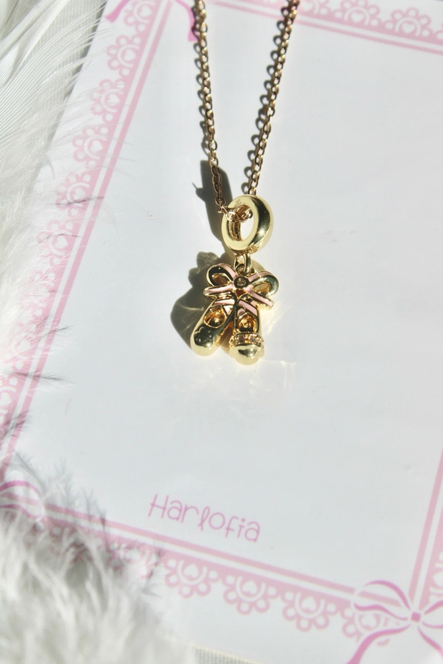 Mini Ballerina Charm Necklace