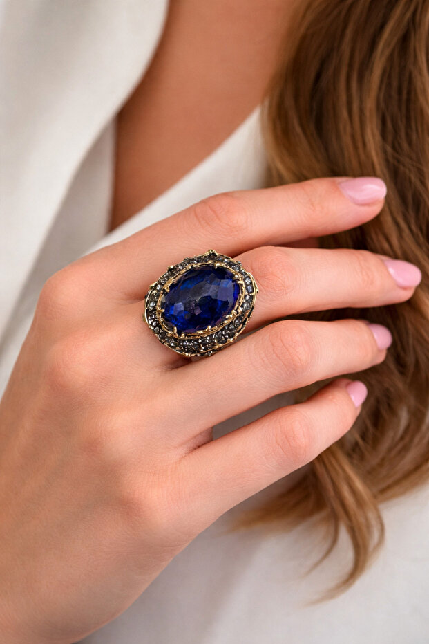 Hürrem Natural Stone Ring - 1