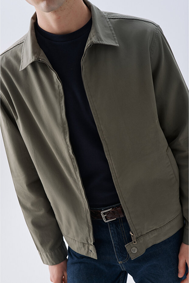 سترة رقيقة بسحاب - 3