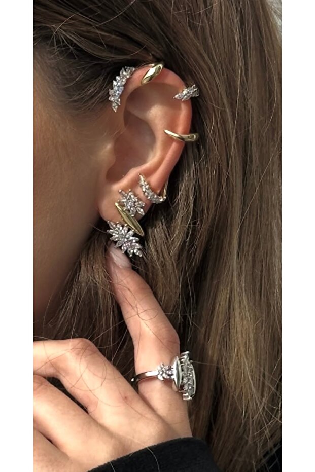 İthal Özel Seri Earcuff - 2