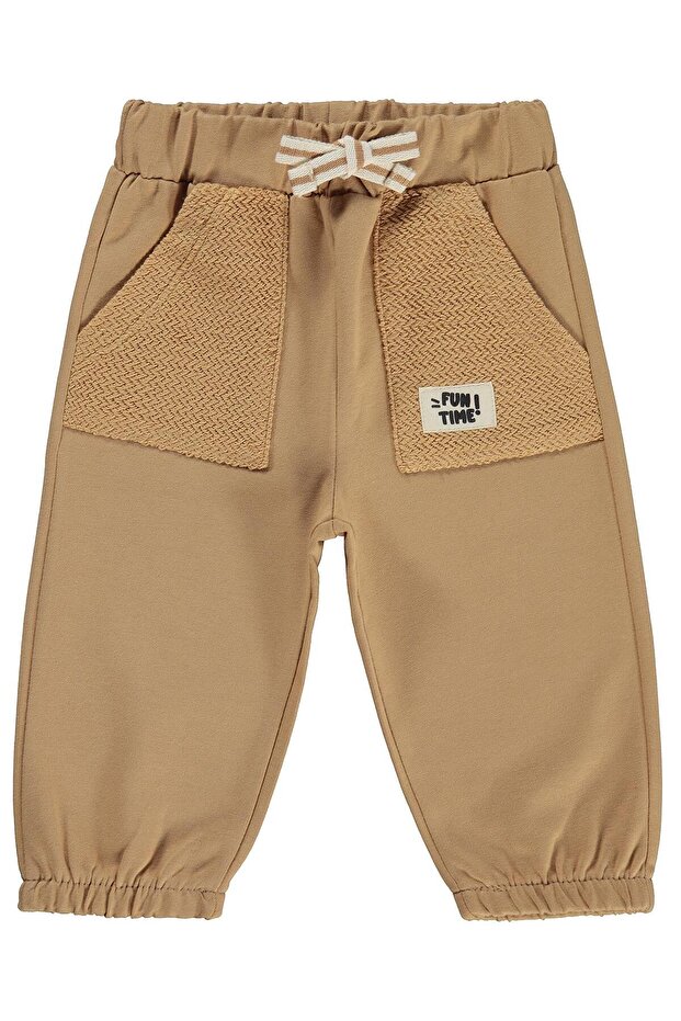 Labelled Basic 6-18 Months Sweatpants - Brown 18-24 Months
