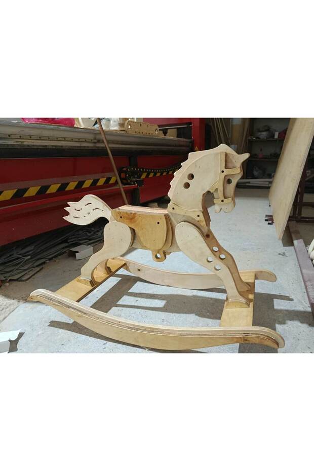 Ahşap Sallanan At - 4