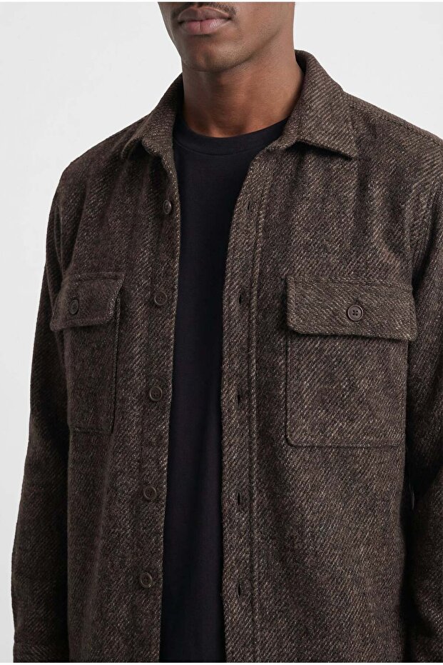 Erkek Regular Gömlek CEKET - 5