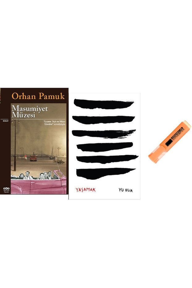 Masumiyet Müzesi + Living / 2 Book Set (Kalem Hd)