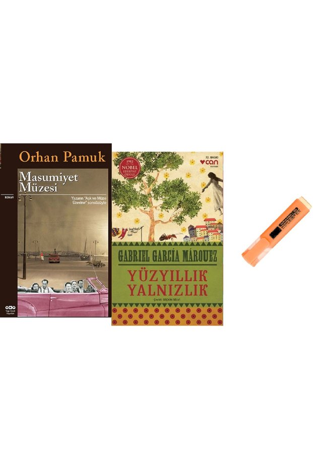 Masumiyet Müzesi + Yüzyıllık Yalnızlık / 2 Book Set (Kalem Hd)