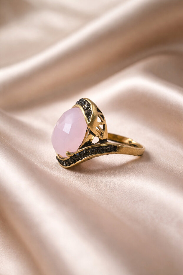 Lavinia Natural Stone Ring - 2