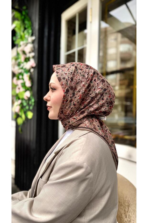 Soft Pamuk Eşarp Camel - 2