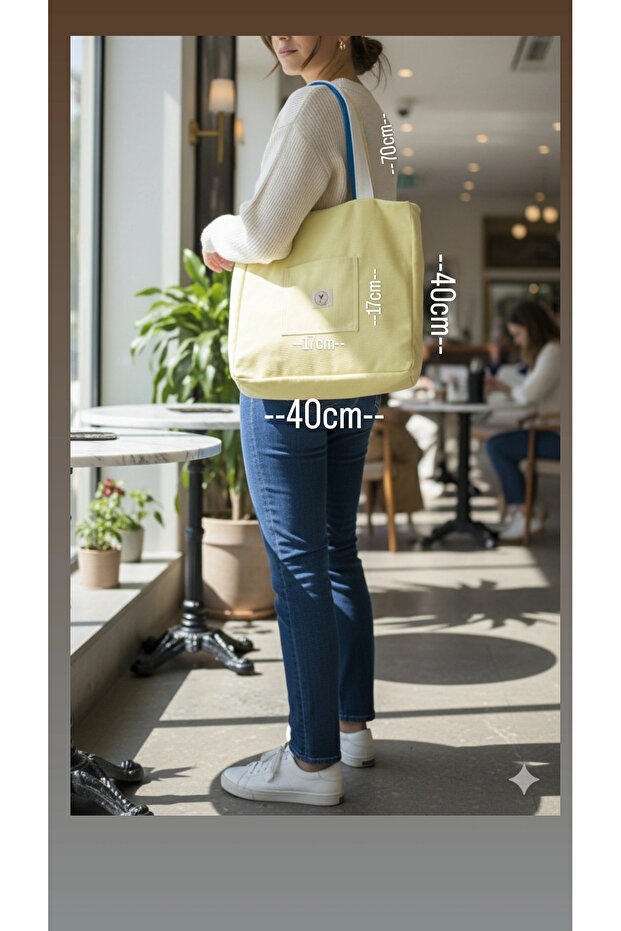 Lemon Yellow Messenger Bag